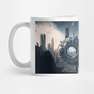 Portal to the New World in New York Mug